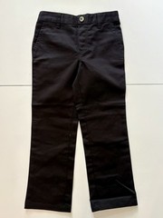 French Toast School Uniform Girls Straight Fit Black Pants Poly/Cotton Sz 5 EUC