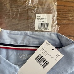FRENCH TOAST OXFORD SHIRTS WOMEN’S SIZE LARGE, SCHOOL UNIFORM SHIRT