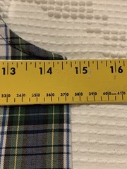 Girl’s Rifle Official Schoolwear Uniform Dress Pleated Blue/Green Plaid Sz 6 USA