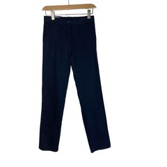 Izod GIRLS Slim Trouser Pants Navy Blue SCHOOL NWT