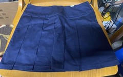 NEW Children’s Place TCP Girls Uniform Navy Blue Skirt Skort Size 12