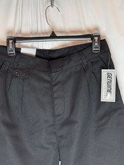 Genuine Uniform Girls Shorts Size 18 Regular Solid Black Casual Shorts Flaw