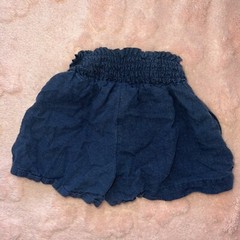 Navy Blue Girls Wonder Nation Size XS 4/5 School Uniform Stretch Casual Shorts