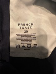 Lot Of 3 French Toast Straight Leg Size 20 Navy Girls School Uniform Pants