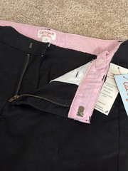 Cat & Jack Black Size 14 Girls Uniform Pants New With Tags