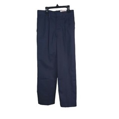 Dickies Girls Pant Pleated Front 7 RG Navy School Uniform