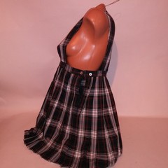 Schoolbelles Girls Uniform Jumper Dress Classic Plaid Pleated See Measurements