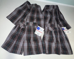 Lot of 4 pairs Royal Park School Uniform Plaid Pleated Shorts (Plaid 52) size 3