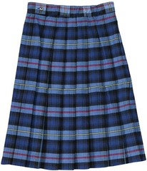 Juniors Blue / Red Plaid Pleated Skirt SV9098JL-F1 French Toast Sizes 3 to 13