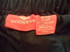 Girls Navy Dockers Pleated Skirt. Shool Uniform. Size 12 1/2 Plus. Plus Scooter.