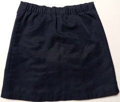 Girls School Uniform Skirt Skort Pleated Navy Blue Khaki Beige Size 10 Lot of 3
