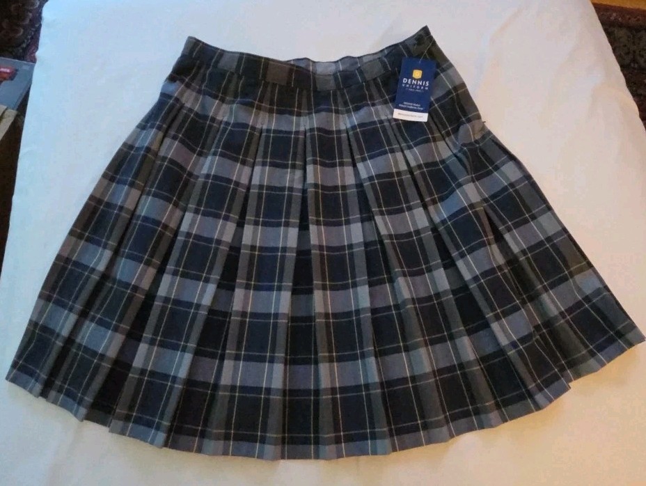 Dennis Uniform Girls Tyler Plaid J11 School Skirt NEW