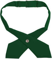 Girls’ Husky Adjustable Cross Tie Solid