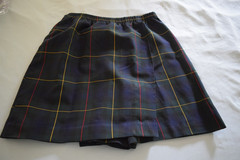 Dennis Uniform Navy/Green Skort Girls G16