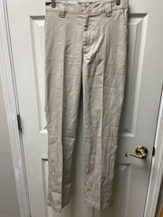 Classroom Uniform Men’s Narrow Leg Pant Size 28 Khaki NWT