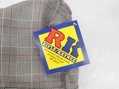 Girls R/K Gray Plaid Box Pleat Uniform Jumper Dress Reg. & 1/2 Sizes 7 – 16